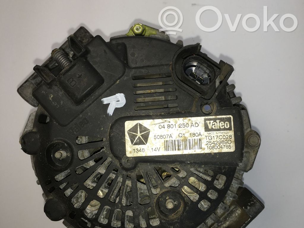 Jeep Grand Cherokee (WK) Generator/alternator 