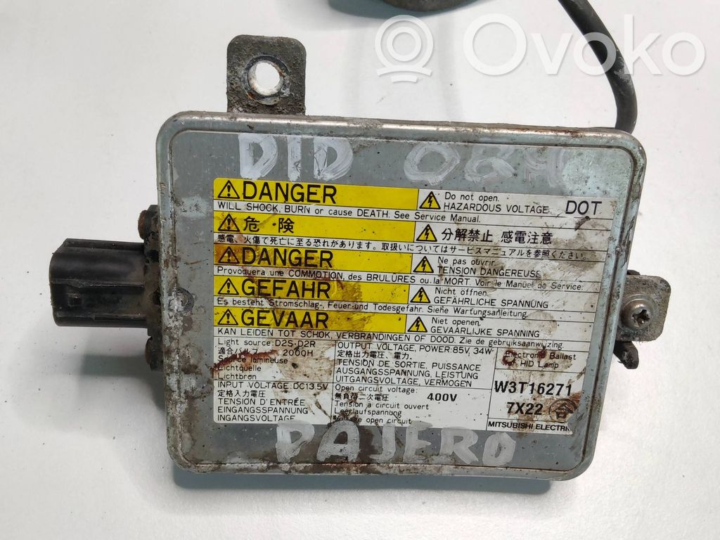 Mitsubishi Pajero Sterownik / moduł świateł Xenon 