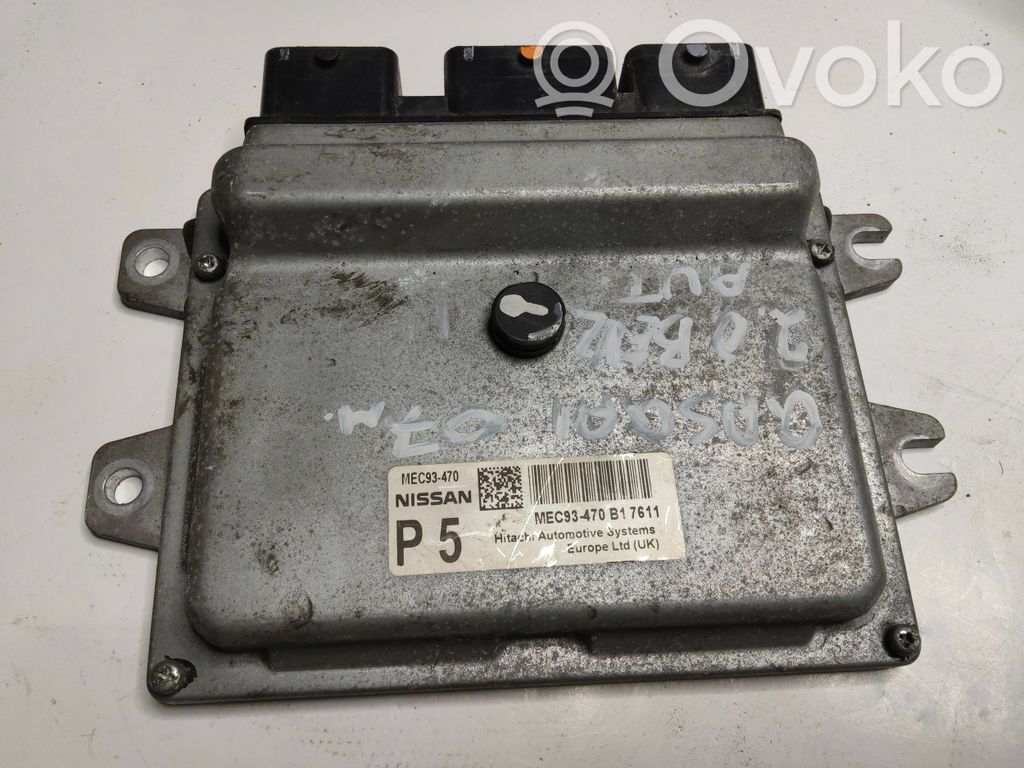 Nissan Qashqai Engine control unit/module 