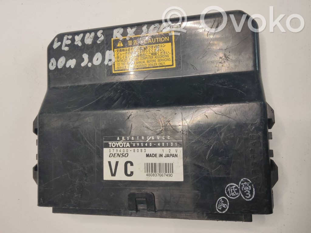 Lexus RX 300 ABS control unit/module 