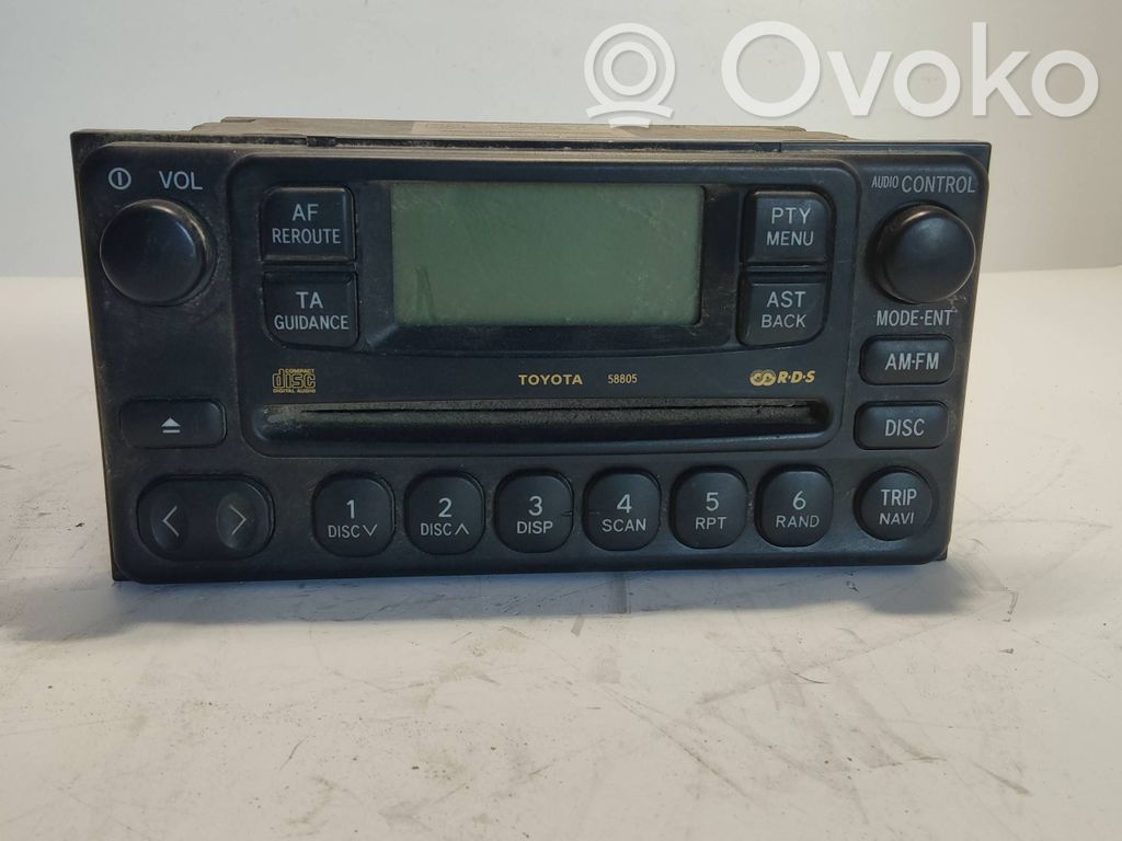 Toyota Land Cruiser (J120) Radio/CD/DVD/GPS head unit 