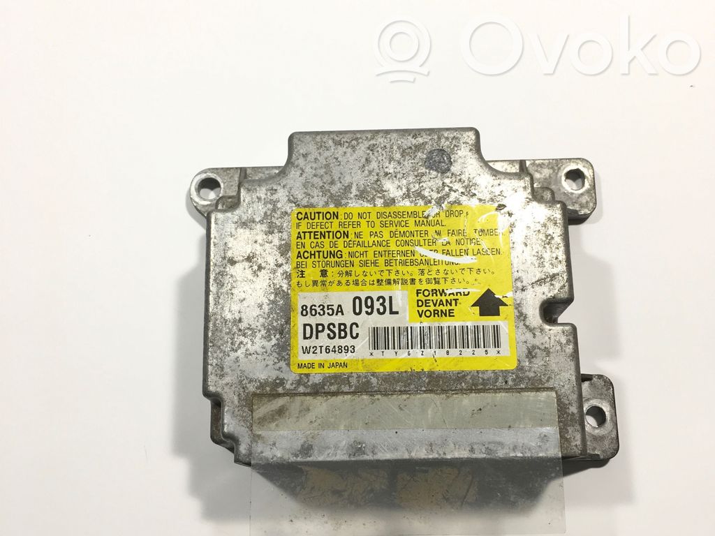 Mitsubishi Pajero Centralina/modulo airbag 