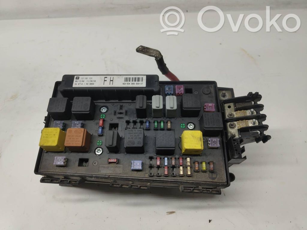 Opel Astra H Fuse box set 