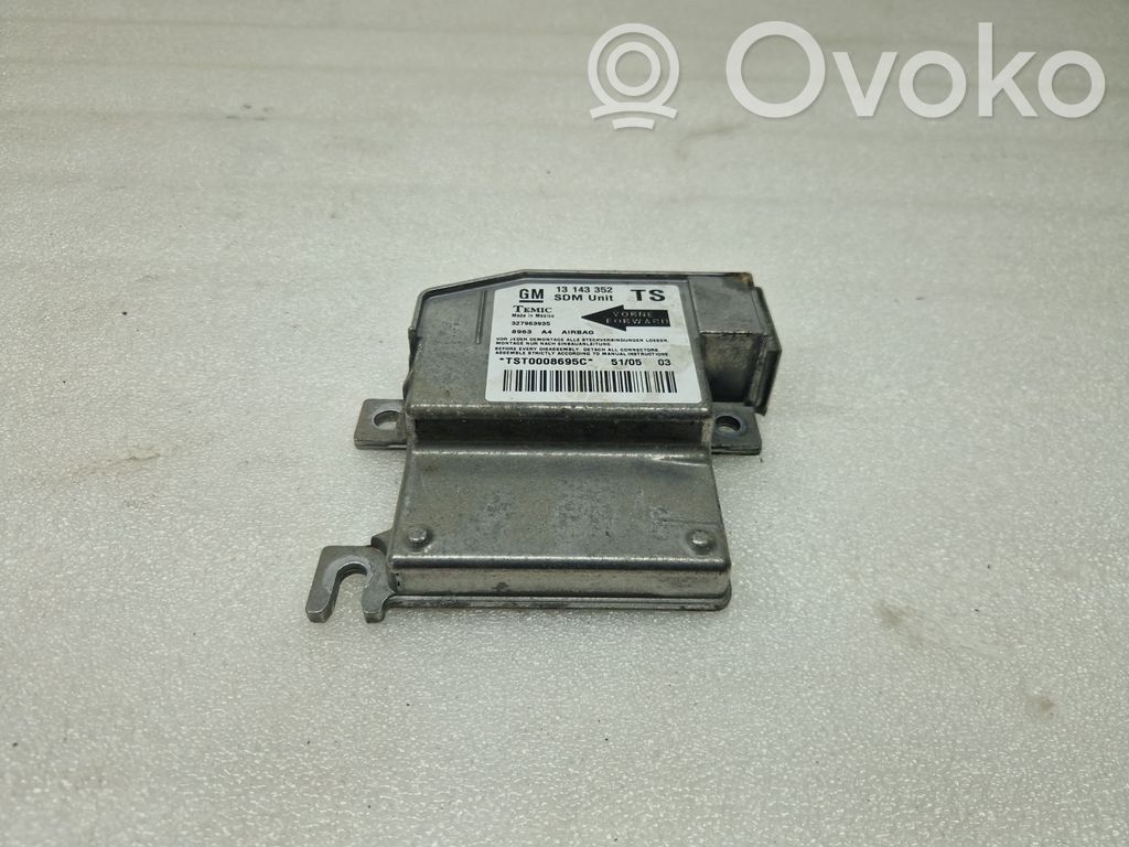 Opel Combo C Airbag control unit/module 