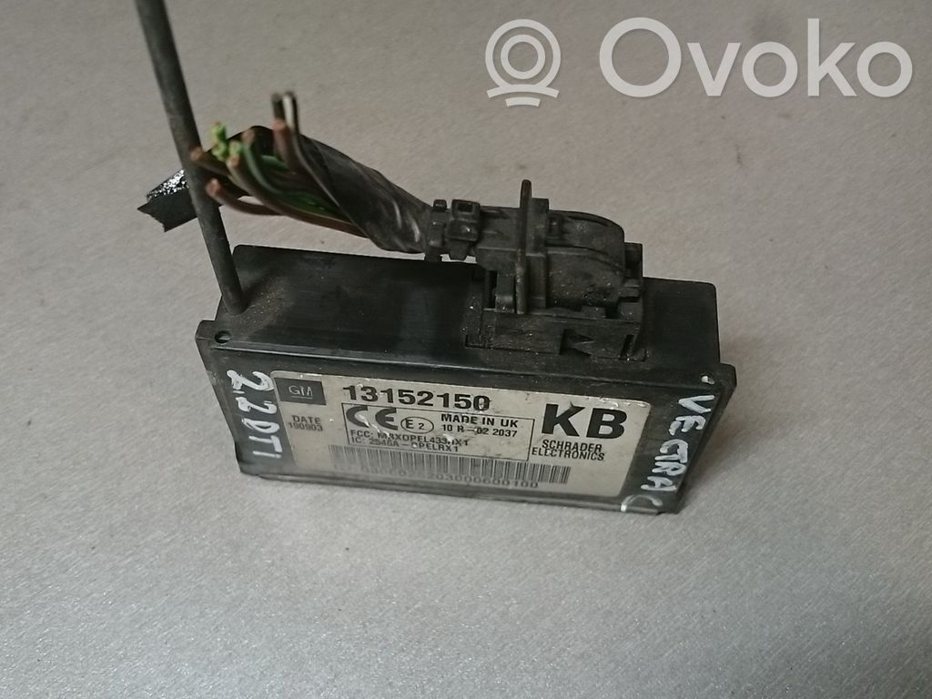 Opel Vectra C Sterownik / Moduł kontroli ciśnienia w oponach 