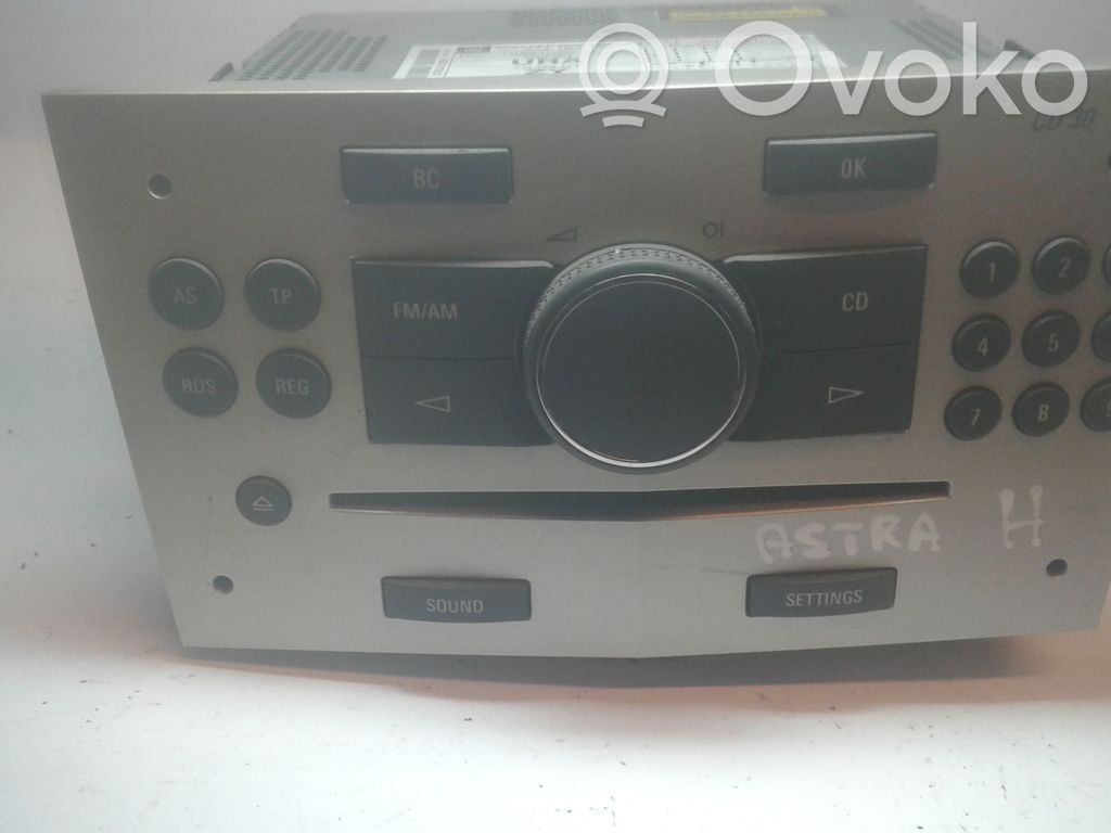 Opel Astra H Radio/CD/DVD/GPS head unit 