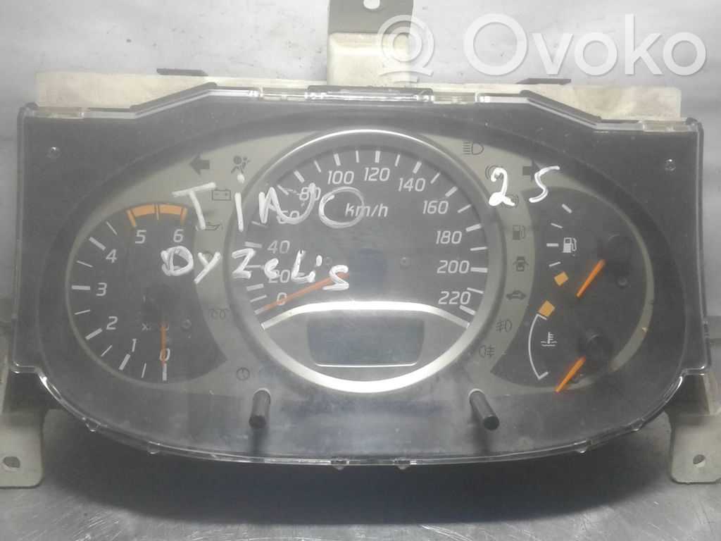 Nissan Almera Tino Licznik / Prędkościomierz 