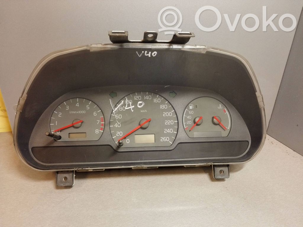 Volvo S40, V40 Speedometer (instrument cluster) 