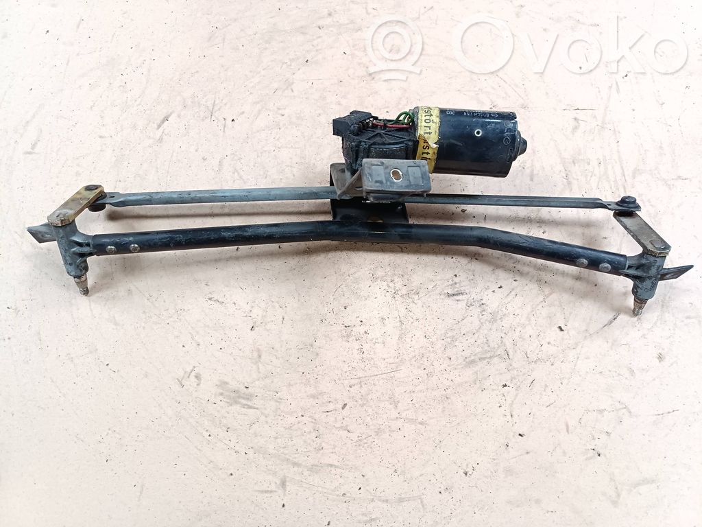 Audi 80 90 S2 B4 Motor y varillaje del limpiaparabrisas delantero 