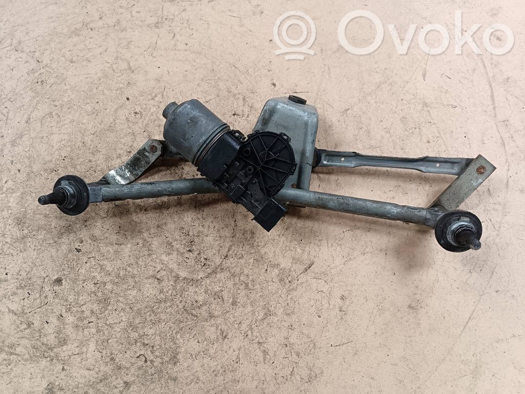 Peugeot 206+ Wischergestänge Wischermotor vorne 