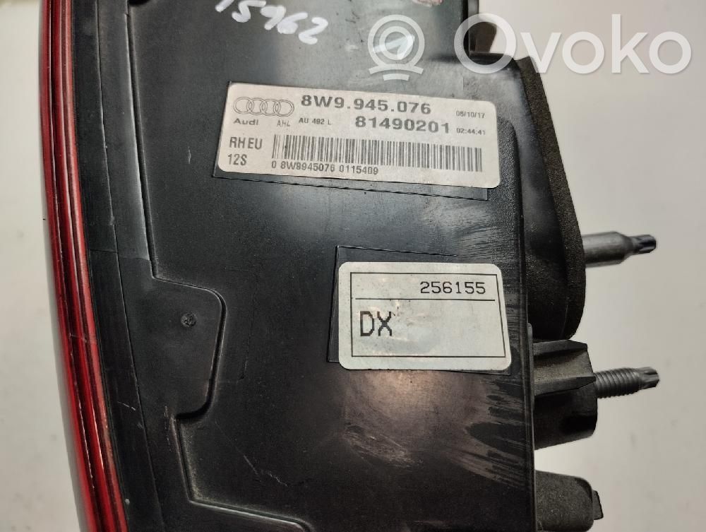 Audi A4 S4 B8 8K Luci posteriori del portellone del bagagliaio 