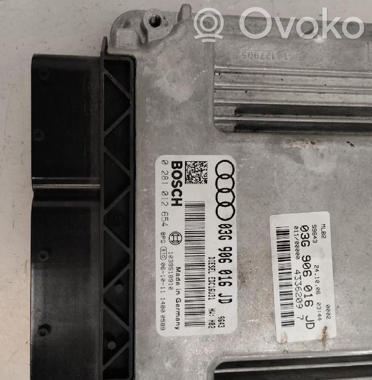 Audi A4 S4 B7 8E 8H Unitate/modul de control motor 