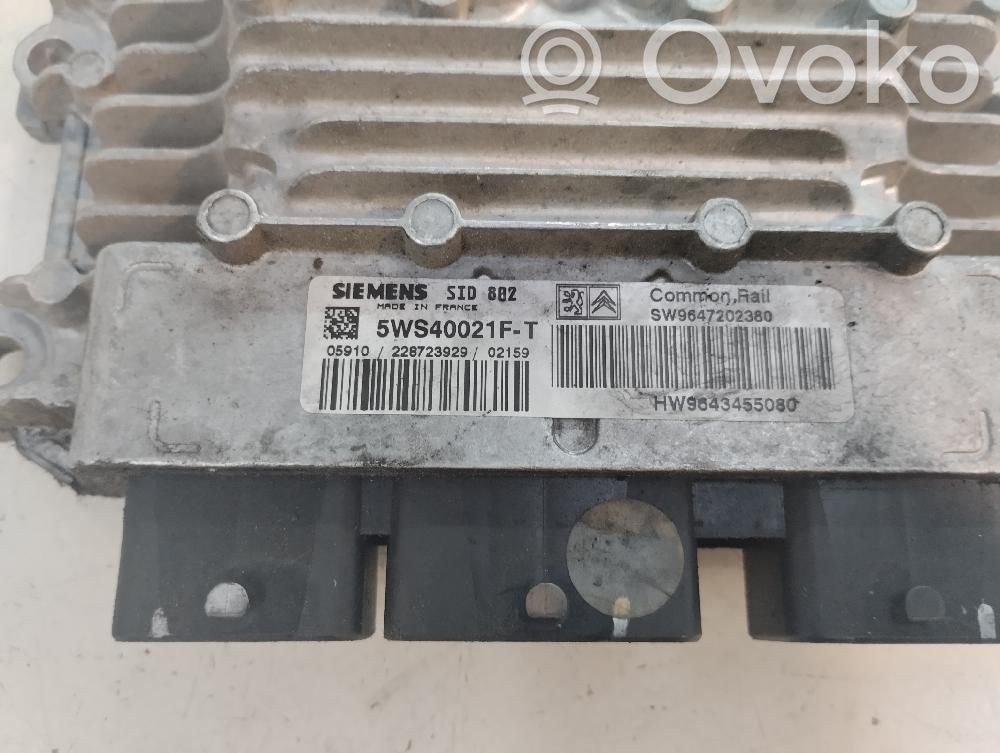 Citroen C3 Unitate/modul de control motor