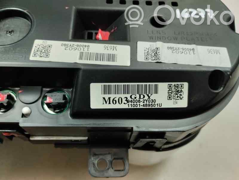 Nopeusmittari (mittaristo)   940062Y030