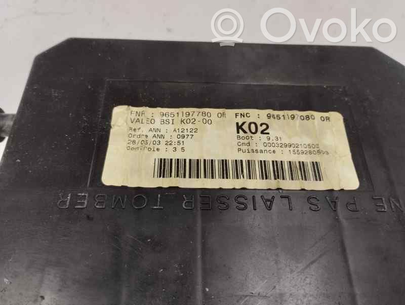Módulo de fusible   9651197080