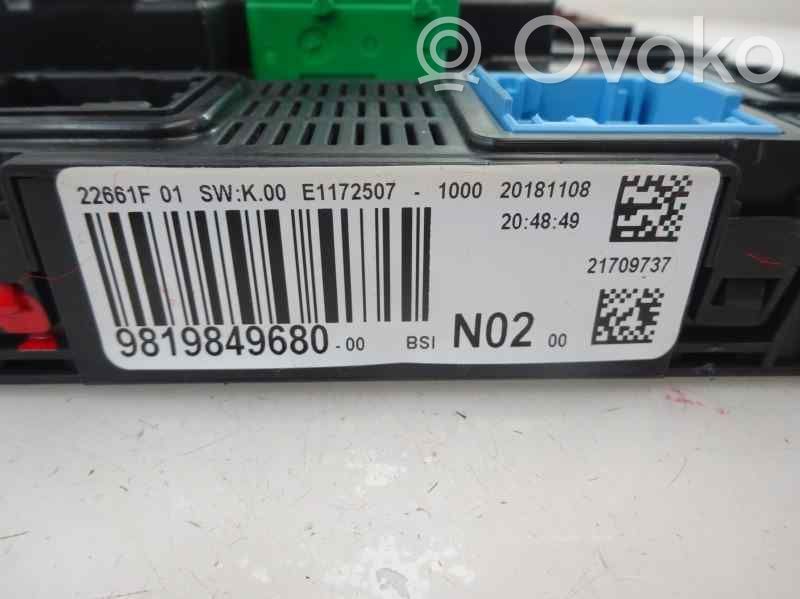 Module de fusibles   9819849680