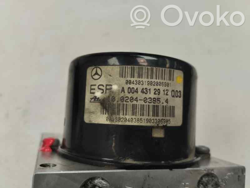 Mercedes-Benz CLK A209 C209 Pompa ABS