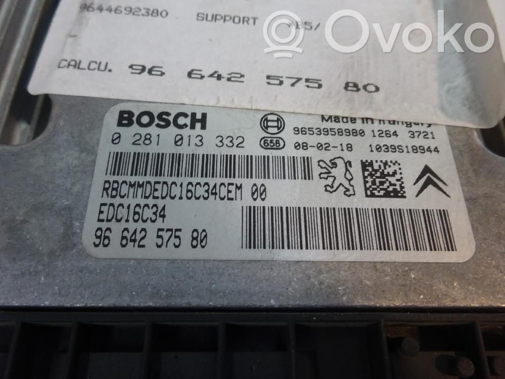 Citroen C4 I Unitate/modul de control motor 