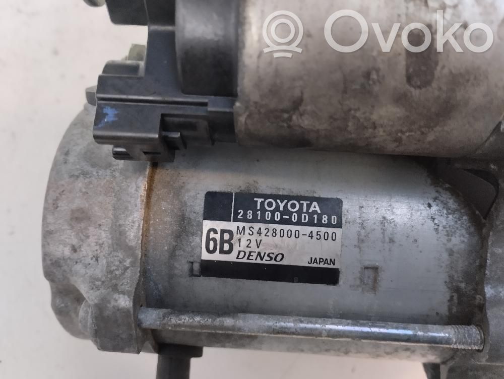 Toyota Corolla Verso AR10 Motorino d’avviamento