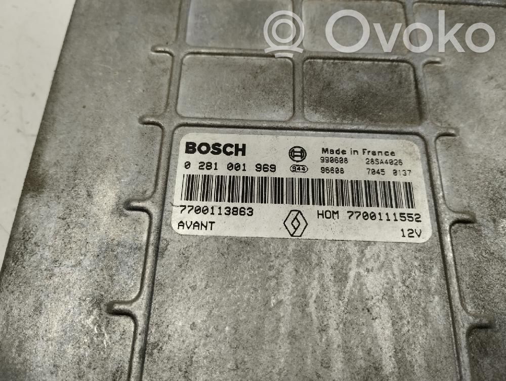 Sterownik / Moduł ECU   7700113863
