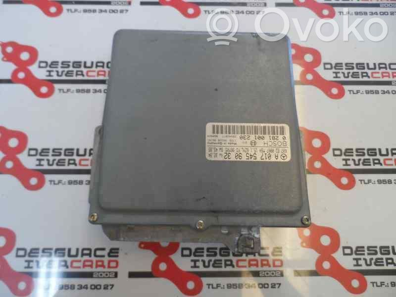 Centralina/modulo del motore   0281001230