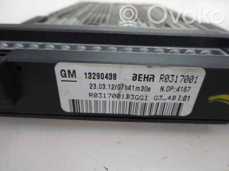 Chevrolet Cruze Motor aerotermă/rezistor ventilator 