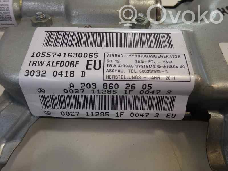 Mercedes-Benz C W203 Airbag del passeggero