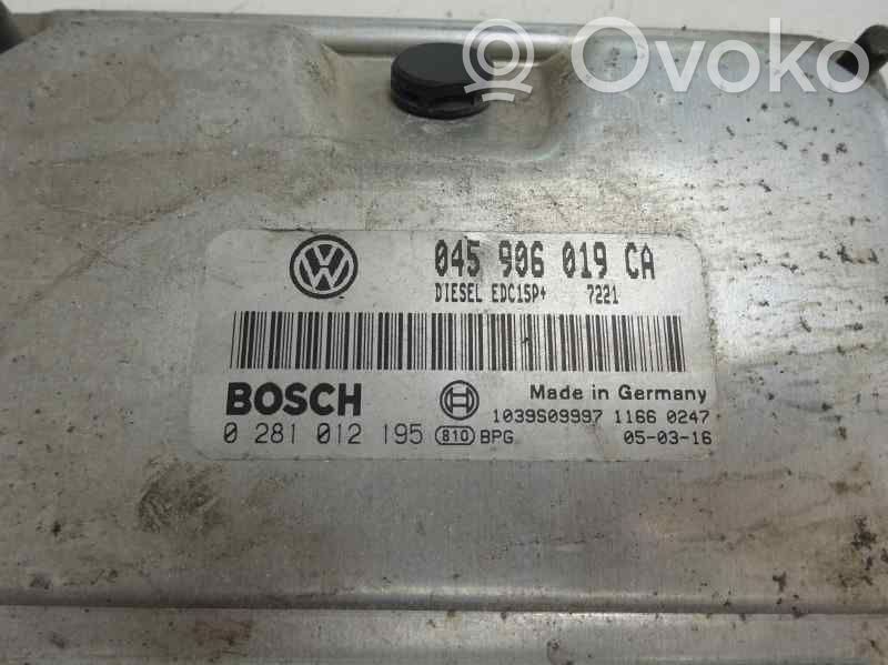 Unitate/modul de control motor   045906019CA