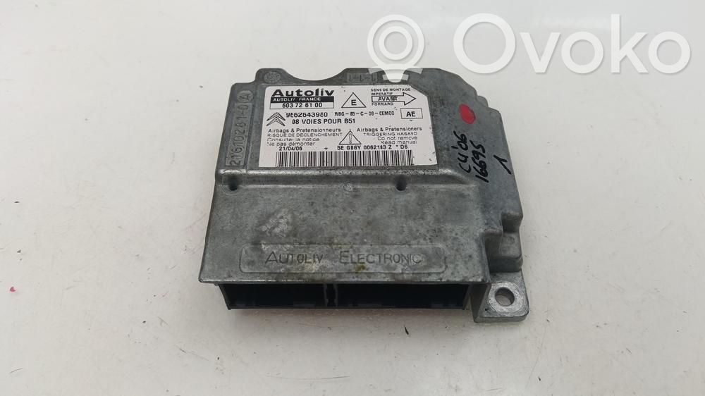 Citroen C4 I Centralina/modulo airbag