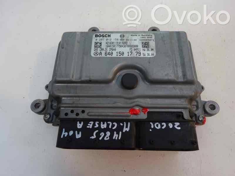 Mercedes-Benz A W169 Unidad de control/módulo del motor