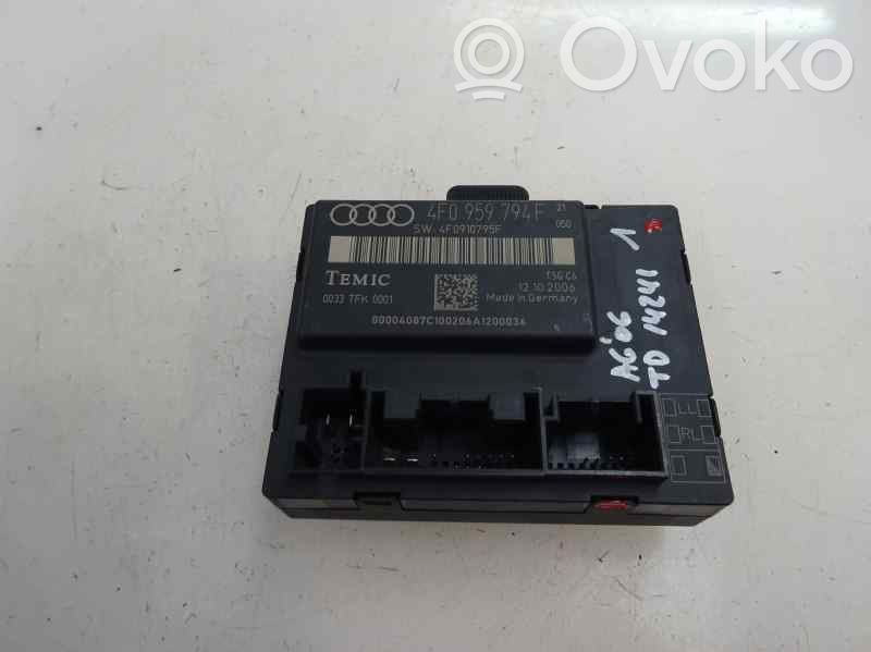 Audi A6 S6 C6 4F Inne komputery / moduły / sterowniki