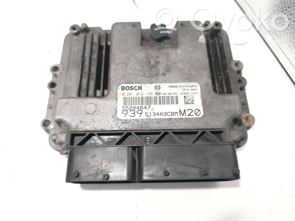 Engine control unit/module   0281012145,55204647