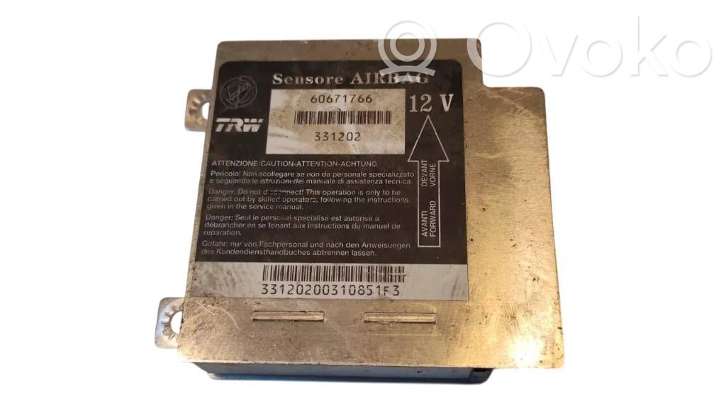 Alfa Romeo 166 Oro pagalvių valdymo blokas 