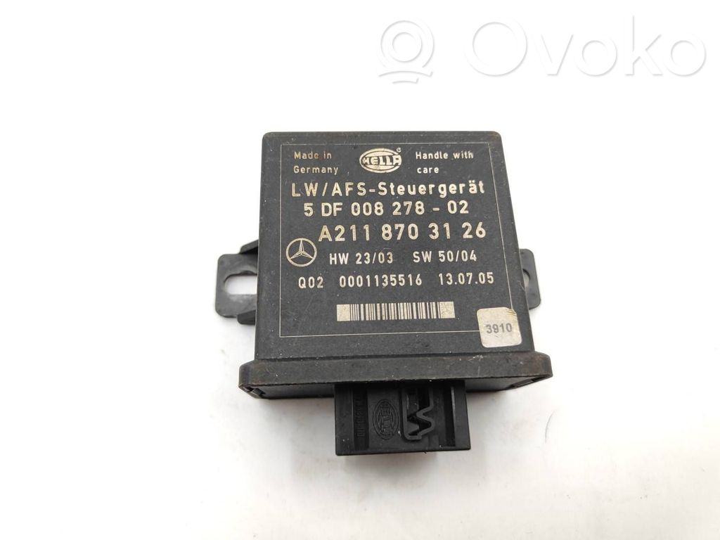Module d'éclairage LCM   A2118703126,5DF00827802,0001135516