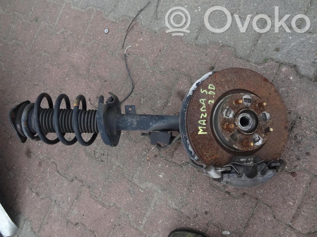Mazda 5 Front wheel hub spindle knuckle 