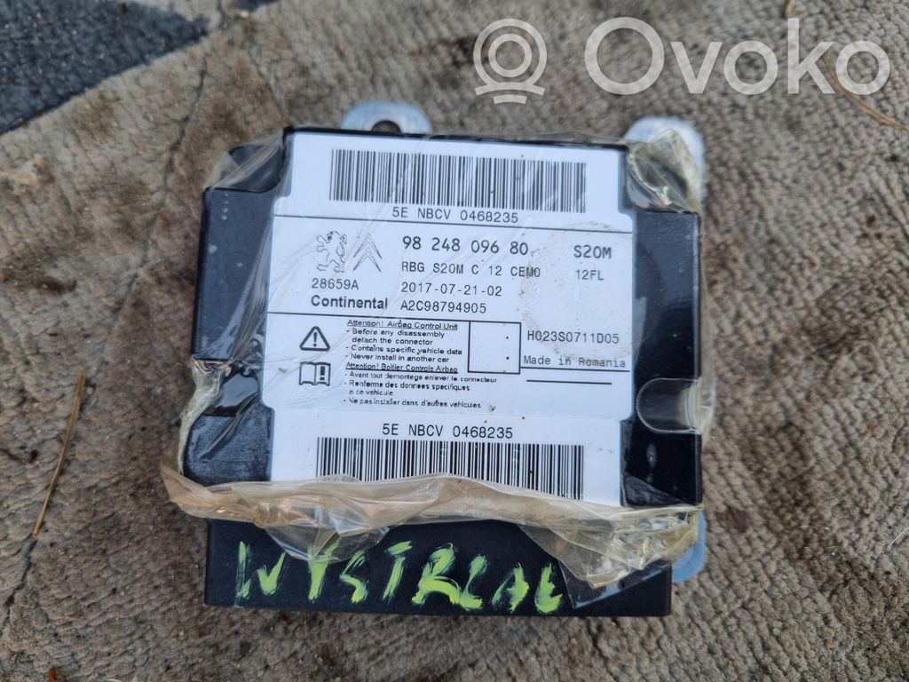 Citroen C3 Airbag control unit/module 