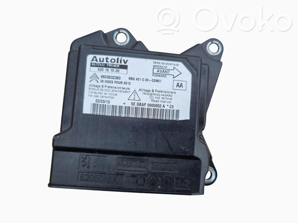 Citroen C3 Aircross Airbag control unit/module 