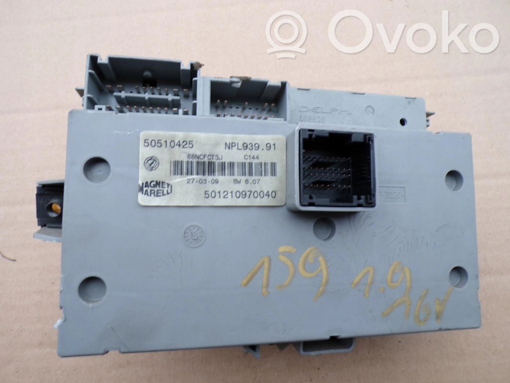 Alfa Romeo 159 Fuse box set 