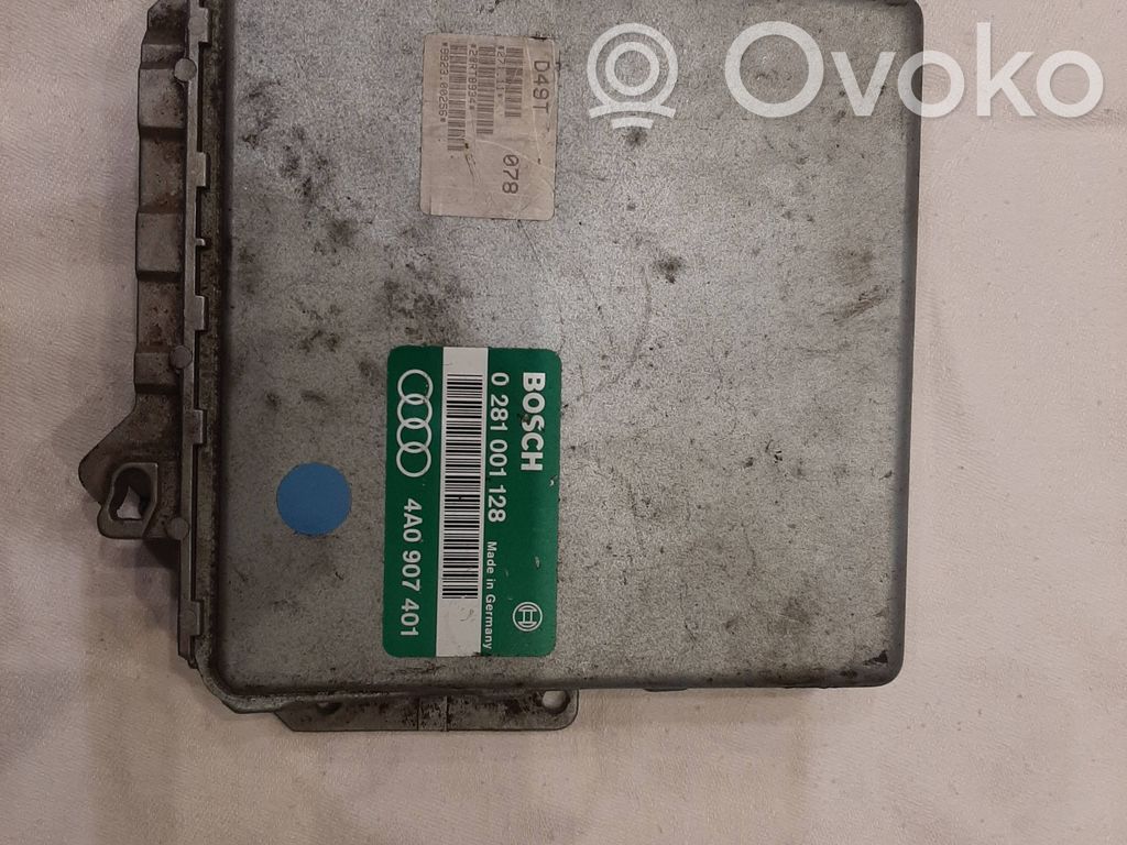 Engine control unit/module   4A0907401,0281001128