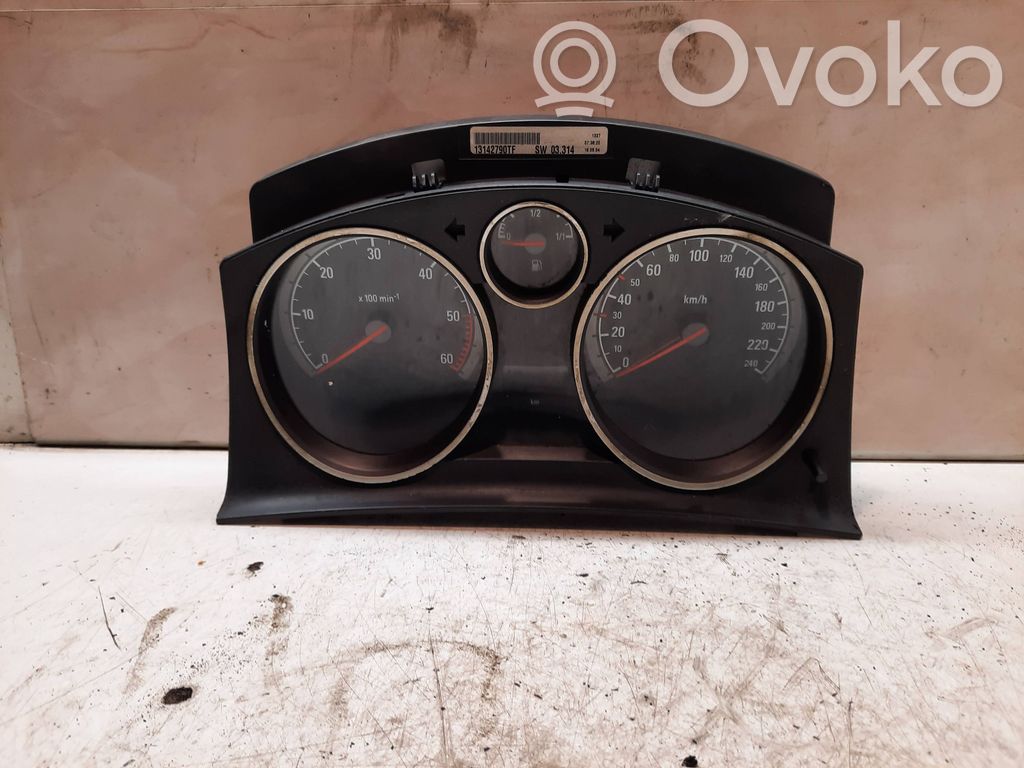 Opel Astra H Speedometer (instrument cluster) 