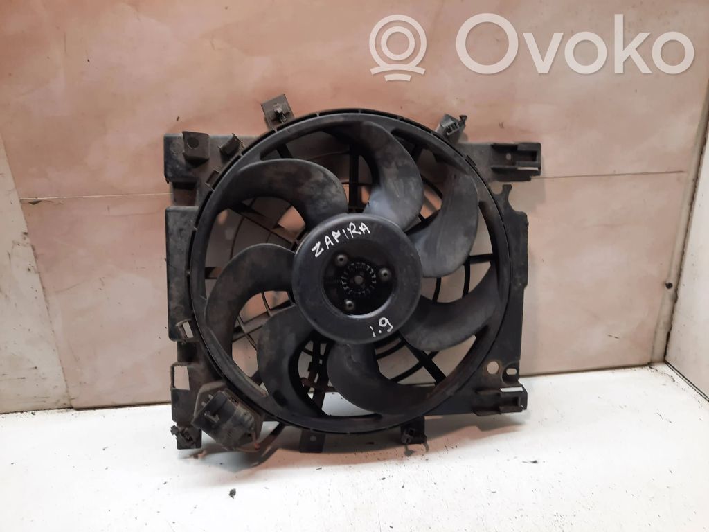 Opel Zafira B Elektryczny wentylator chłodnicy 