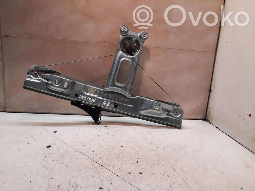 Opel Insignia A Ręczny podnośnik szyby drzwi tylnych 