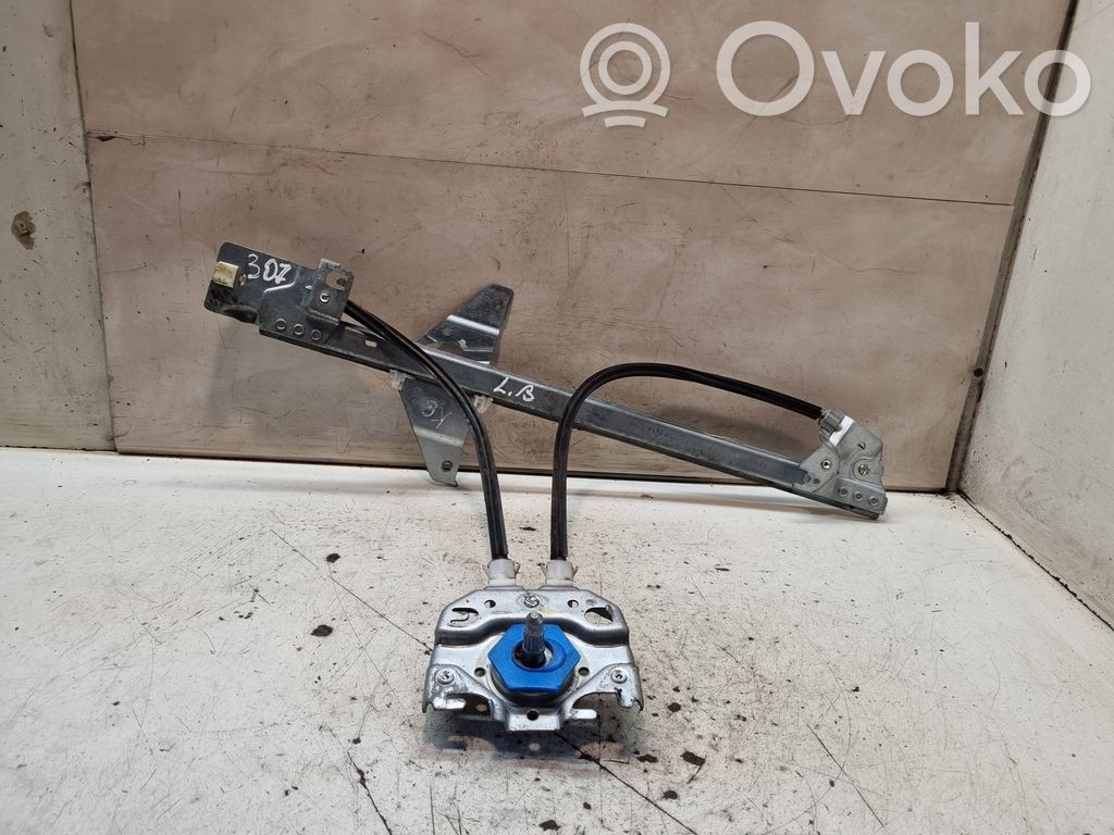 Peugeot 307 Ręczny podnośnik szyby drzwi tylnych 