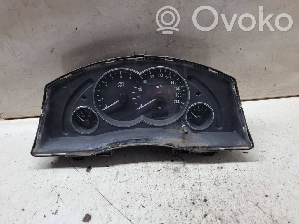 Opel Meriva A Speedometer (instrument cluster) 