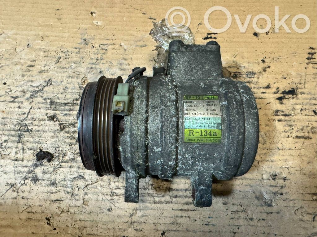 Chevrolet Kalos Compresor (pompă) aer condiționat (A/C) 
