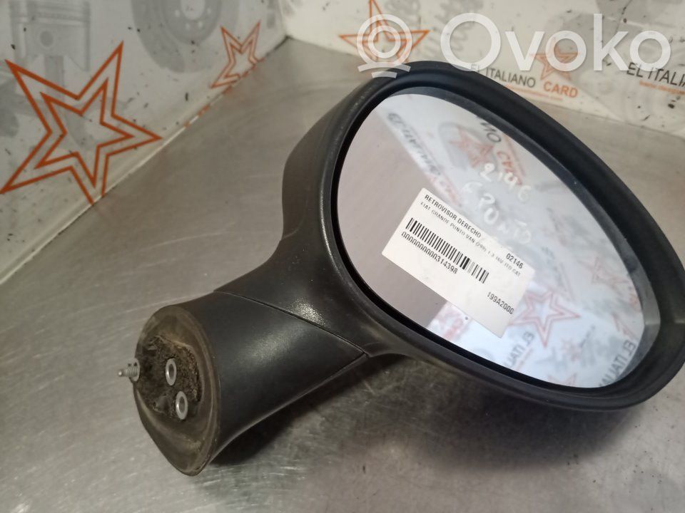 Fiat Grande Punto Front door electric wing mirror 