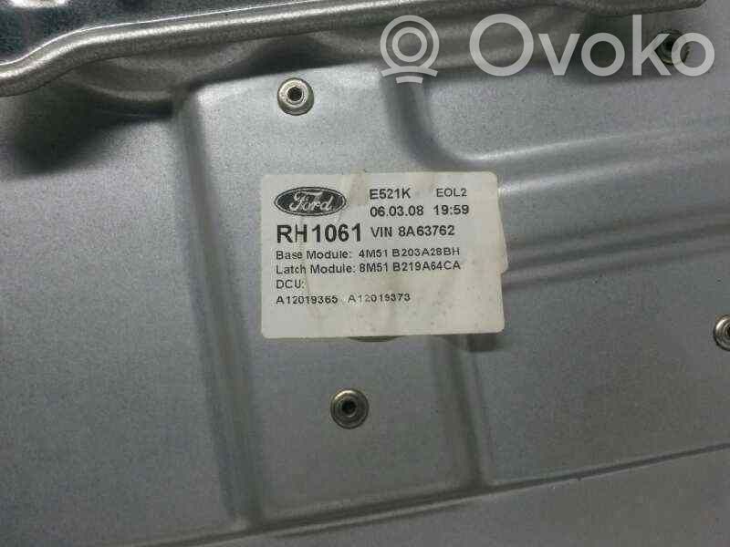 Ford Focus Regulador de ventanilla eléctrico de puerta delantera 