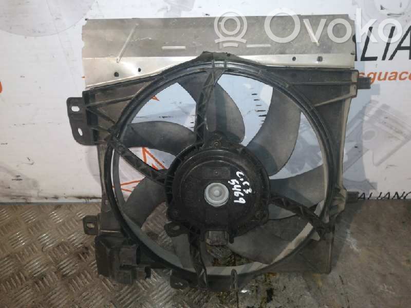 Citroen C3 Electric radiator cooling fan 
