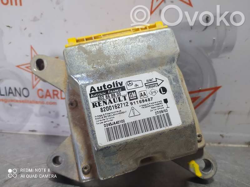 Renault Trafic II (X83) Centralina/modulo airbag 