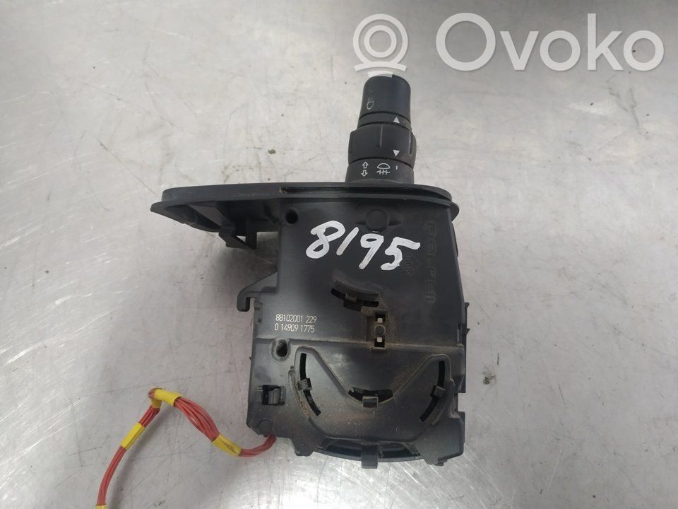 Renault Kangoo II Panel lighting control switch 
